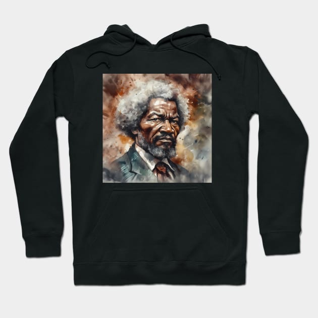 Frederick Douglass Painting Portrait for Black History Month Hoodie by HistoryMakers